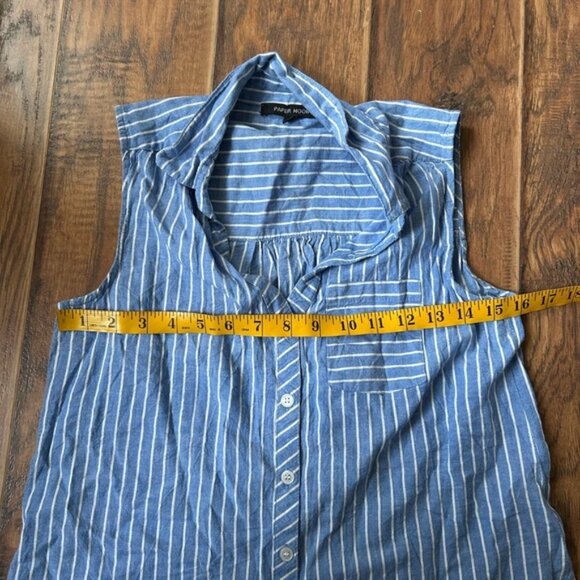 Blue Striped Tank Top - Picture 5 of 5